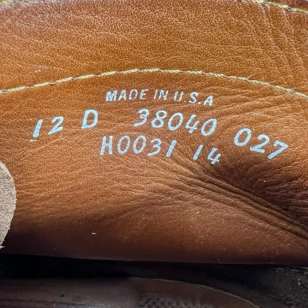 Helm Men’s Zind Brown Leather Chukka Boot Size US 12 D